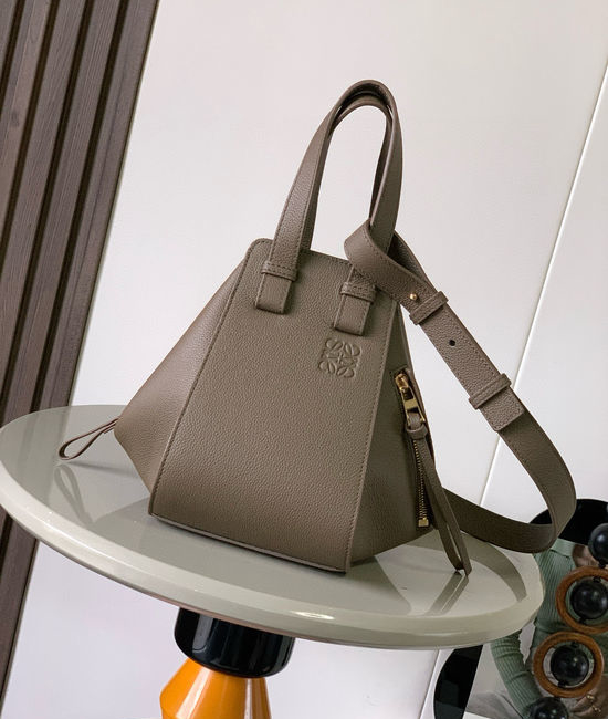 Loewe Hammock Bag Convertible Leather Handbag 9002
