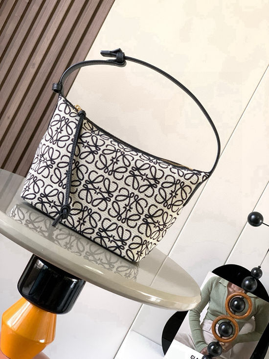 Loewe Cubi Anagram Jacquard Small Bag 9007