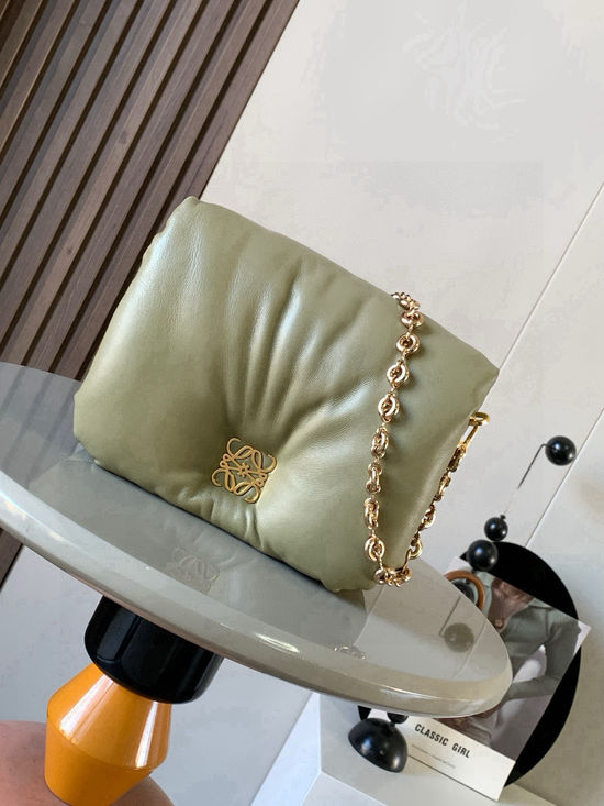 Loewe Puffer Goya Napa Leather Handbag 9140