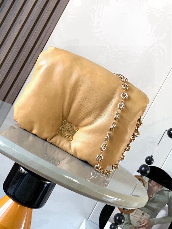 Loewe Puffer Goya Napa Leather Handbag 9140