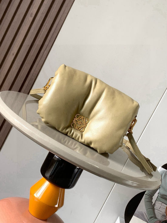 Loewe Puffer Goya Mini Shiny Napa Handbag 9141