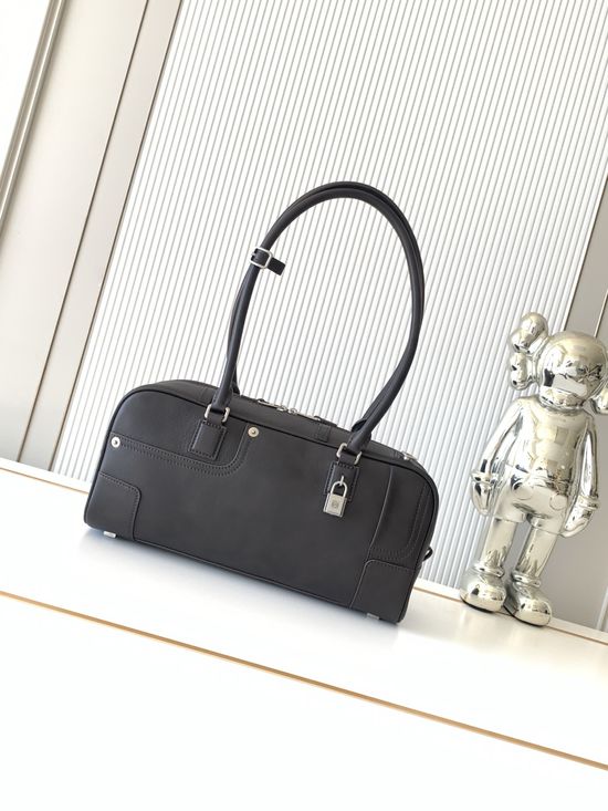 Loewe Amazona Cropped Glossy Leather Bag 9167