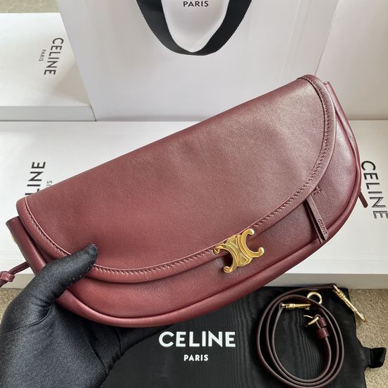 Celine SOFT TRIOMPHE HALFMOON Small Bag 103778