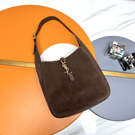 Yves Saint Laurent ROSE Hobo Elegant Shoulder Bag 16542