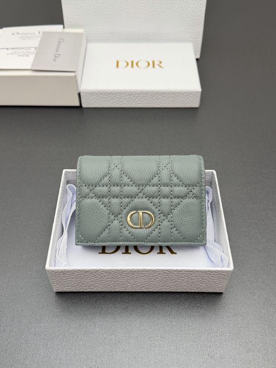 Christian Dior Cato Glycine Wallet Calfskin S5132