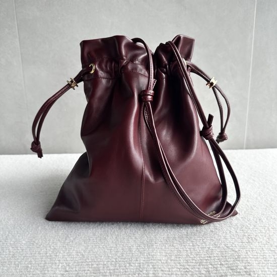 Celine CE Drawstring Cloud Texture Shoulder Bag 5523