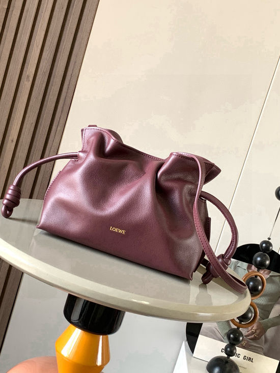 Loewe Flamenco Nappa Leather Clutch 9044