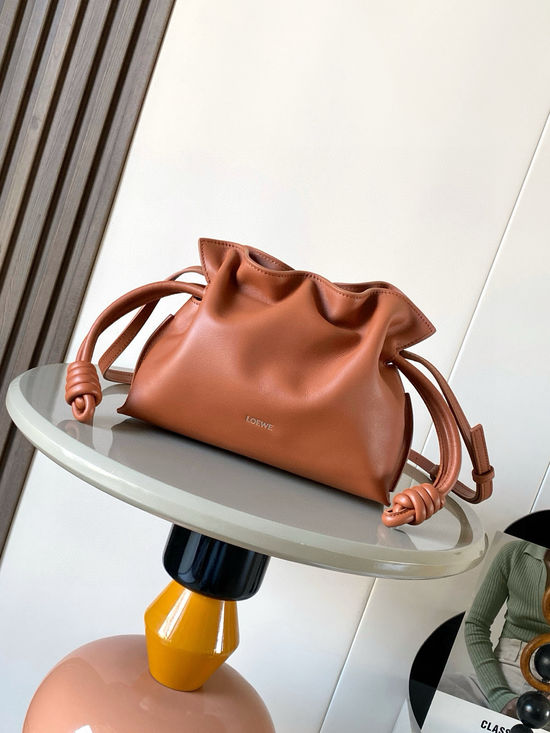 Loewe Flamenco Nappa Leather Clutch Bag 9044