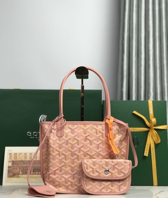 Goyard Calfskin Linen Tote Bag 020660