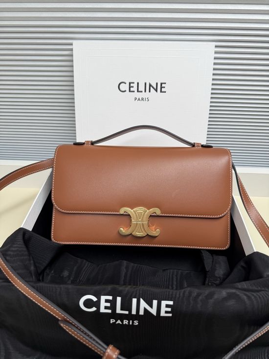 Celine Calfskin Leather Handbag L102U3