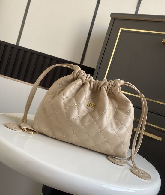 Chanel Drawstring Bucket Bag AS5227