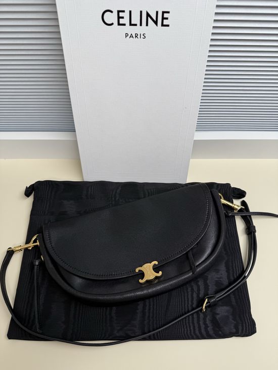 Celine Halfmoon Mini Sheepskin Handbag L10373