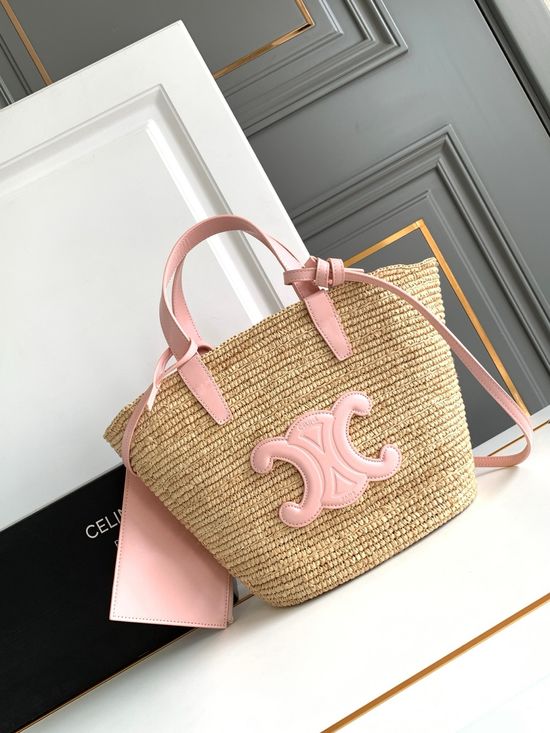 Celine TEEN Woven Classic Basket Bag 115802FF7.04LU