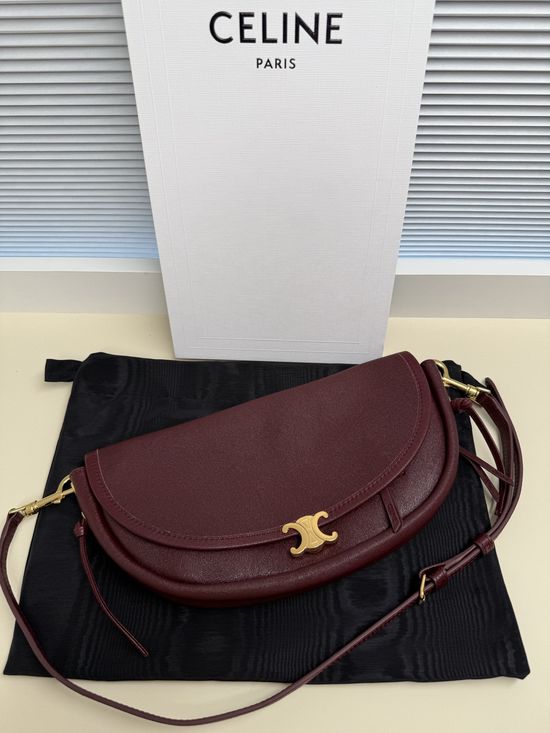 Celine Halfmoon Mini Sheepskin Handbag L10373