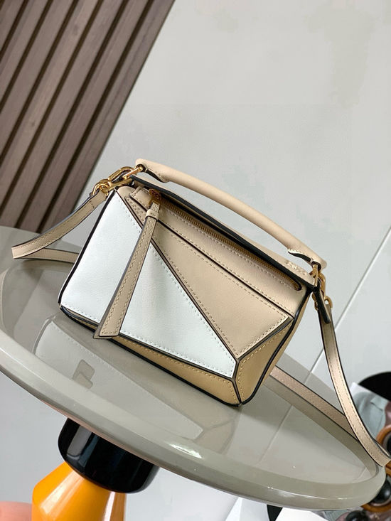 Loewe Puzzle Mini Leather Handbag 9016