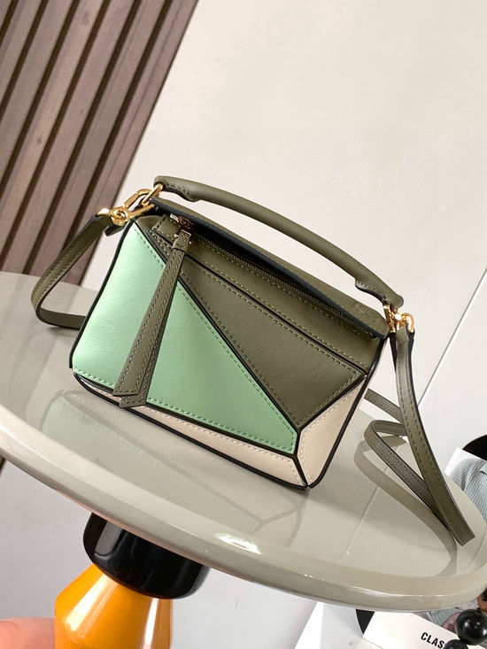 Loewe Puzzle Mini Napa Leather Shoulder Bag 9016