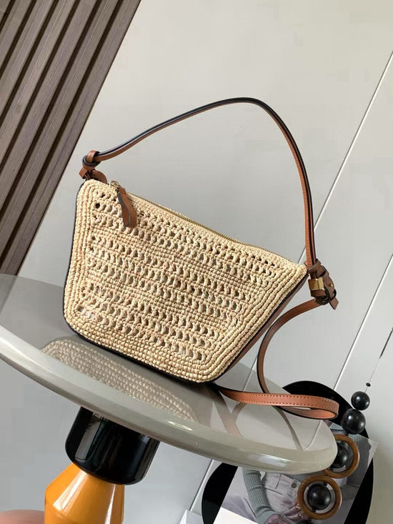 Loewe Hammock Hobo Weaving Handbag 8023