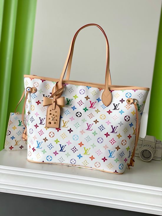 Louis Vuitton NEVERFULL Multicolor Tote M27787
