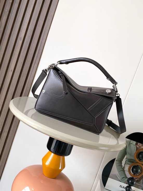 Loewe Puzzle Leather Geometric Handbag 9109