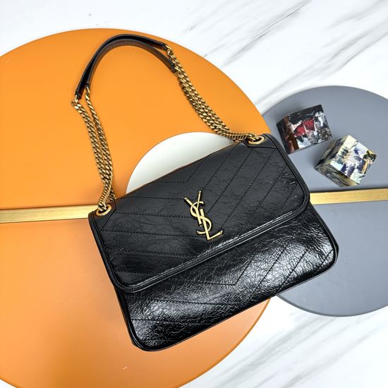 Yves Saint Laurent Niki Quilted Leather Chain Bag 812943