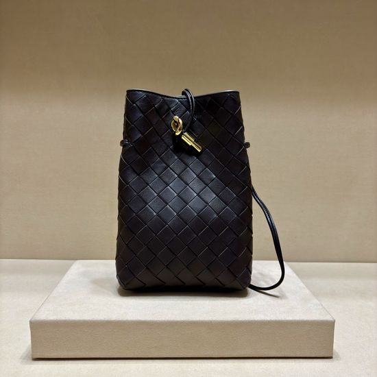 Bottega Veneta Andiamo Intrecciato Woven Phone Pouch 3010