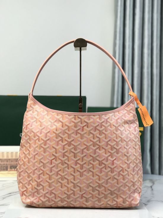 Goyard Hobo Boheme Goyardine Canvas Handbag 020223