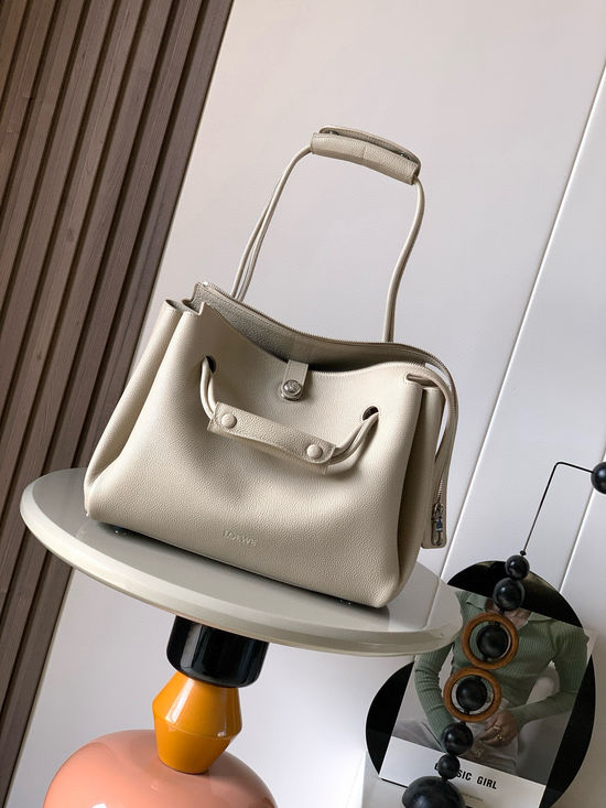Loewe Soft Leather Madrid Medium Handbag Clay Color 9147