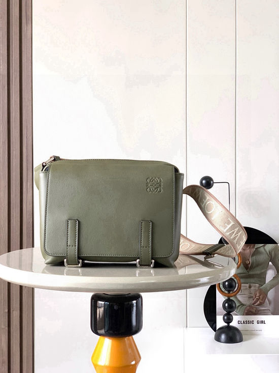 Loewe Military Messenger Crossbody Bag 9011