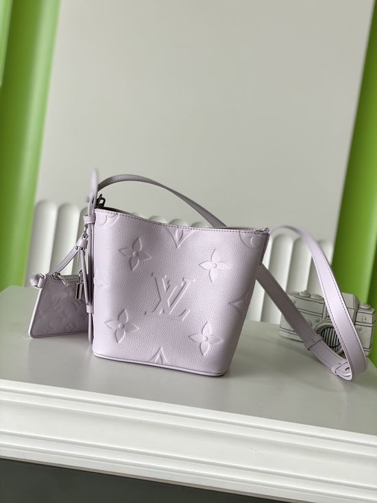 Louis Vuitton ALL IN BB Leather Bucket Bag M28342