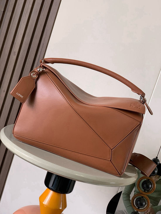 Loewe Featherlight Puzzle Napa Leather Handbag 9099