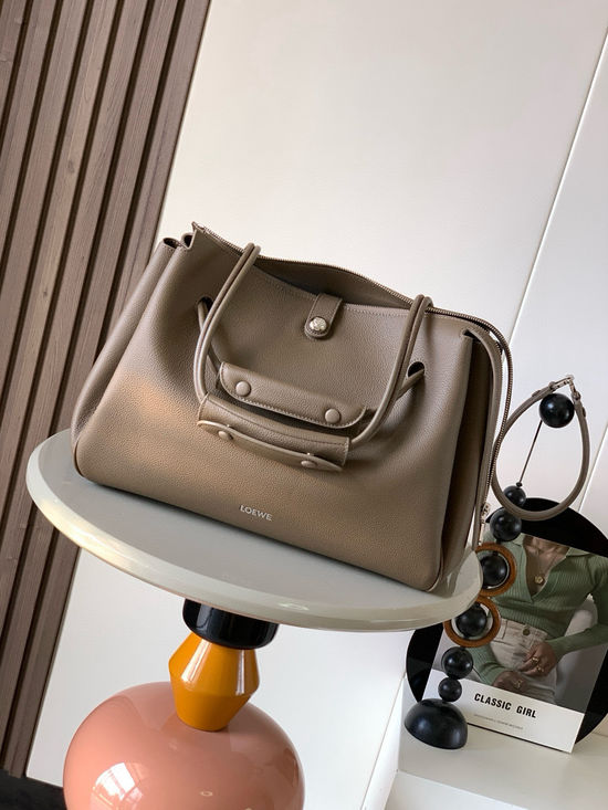 Loewe Madrid Soft Leather Handbag 7263