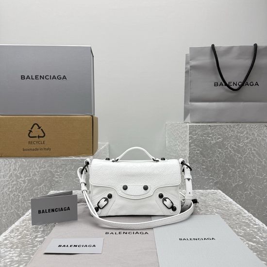 Balenciaga Le City Nano Leather Flap Bag 865857