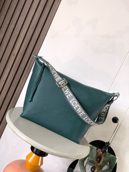 Loewe Cubi Leather Crossbody Bag 9010