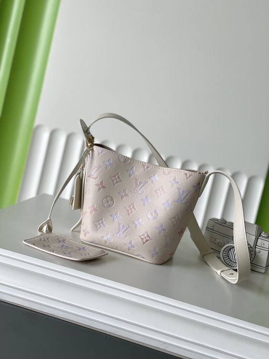 Louis Vuitton All In BB Full Leather Bucket Bag M25673