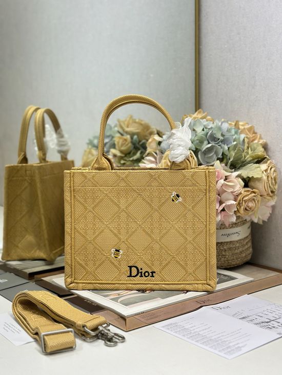 Christian Dior Mini Book Tote Embroidered 7261