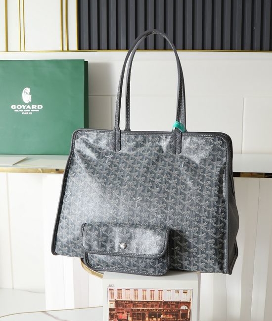 Goyard Hardy Commuter Bag Gray 020213