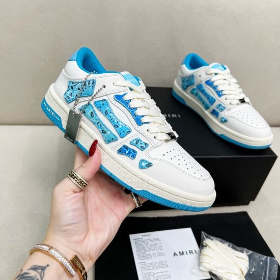 Amiri Casual Sneakers with Unique Decor Comfortable Daily Footwear