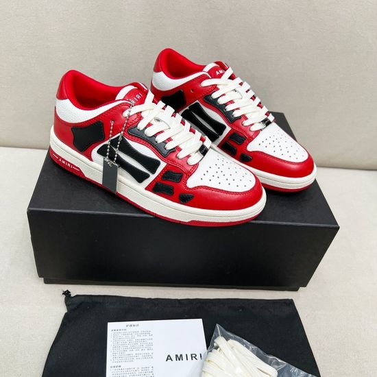 Amiri Casual Sneakers with Unique Decor Comfortable Daily Footwear