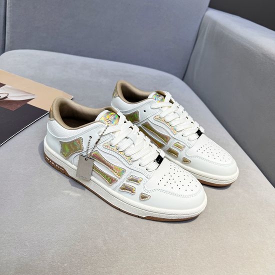 Amiri Casual Sneakers with Unique Decor Comfortable Daily Footwear
