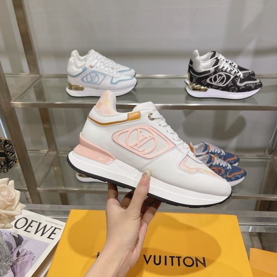Louis Vuitton LV Pink Casual Comfortable Sneakers with Premium Quality