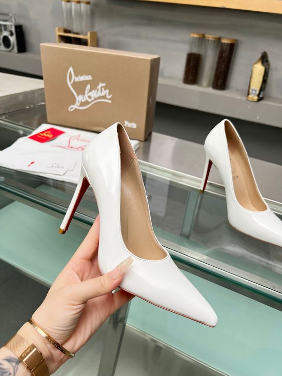 Christian Louboutine Classic Stiletto Heels With Signature Red Sole