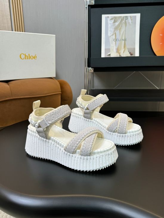 Loewe Suede Breathable Comfort Casual Fashion Sandals