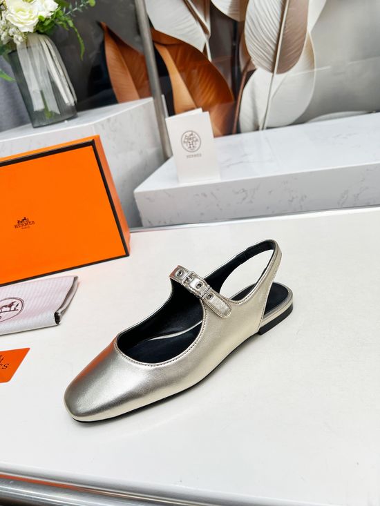 Hermes High Heel Sandals Soft Leather Comfortable Premium Quality Footwear