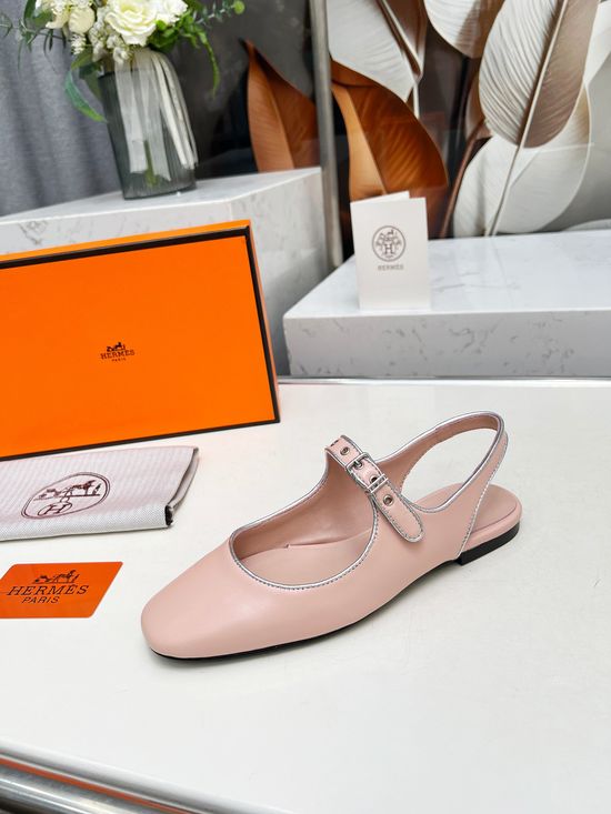Hermes High Heel Sandals Soft Leather Comfortable Premium Quality Footwear