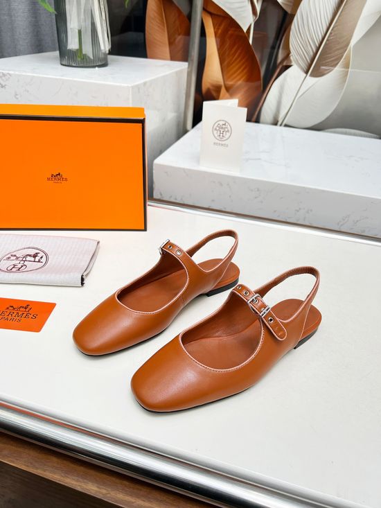 Hermes High Heel Sandals Soft Leather Comfortable Premium Quality Footwear