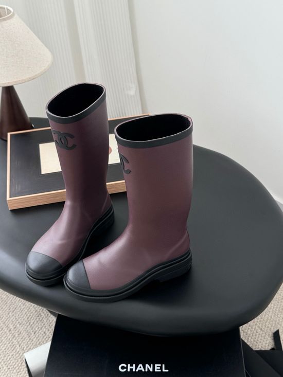 Chanel Premium Seamless Rain Boots in Multiple Colors