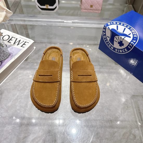 Birkenstock Soft Suede Slide Sandals Lightweight Cushioned Sole