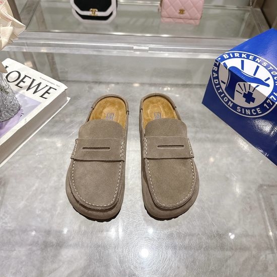 Birkenstock Soft Suede Slide Sandals Lightweight Cushioned Sole