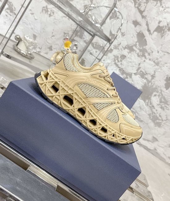 Christian Dior CD Stitched Casual Sneakers Breathable Lightweight Premium Footwear