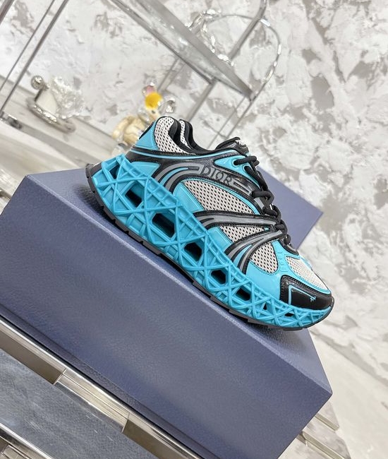 Christian Dior CD Stitched Casual Sneakers Breathable Lightweight Premium Footwear